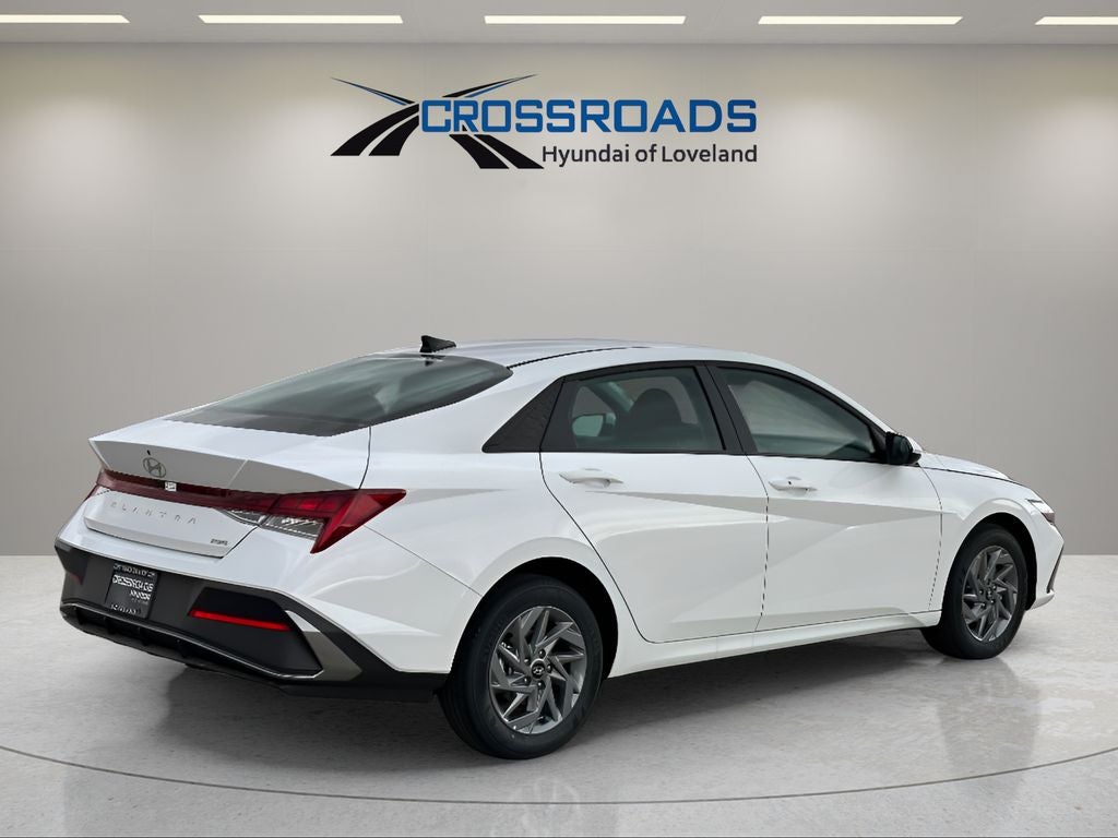 2025 Hyundai Elantra Hybrid Blue