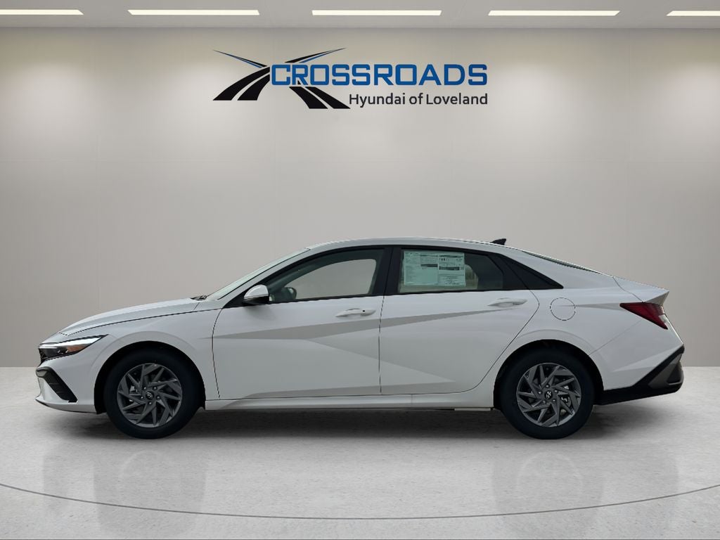 2025 Hyundai Elantra Hybrid Blue