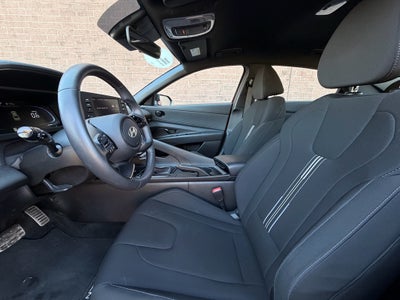 2025 Hyundai Elantra Hybrid Blue