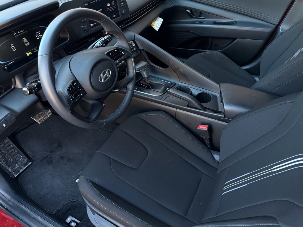 2025 Hyundai Elantra Hybrid Blue