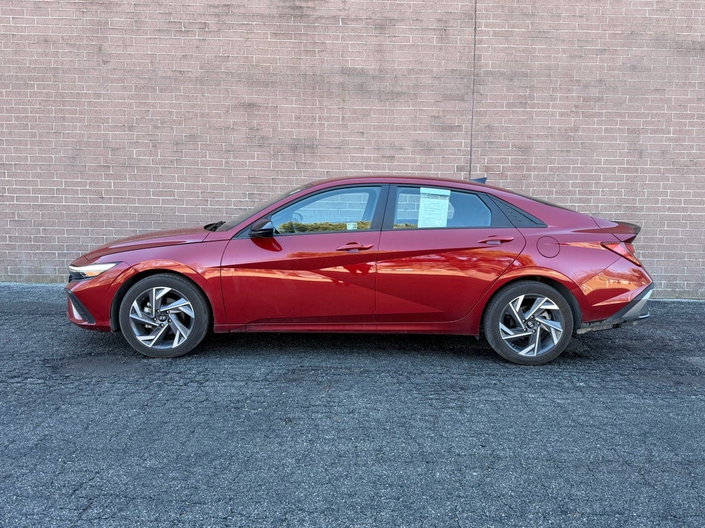 2025 Hyundai Elantra Hybrid Blue