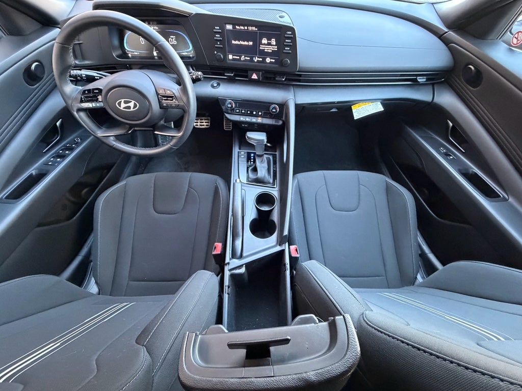 2025 Hyundai Elantra Hybrid Blue