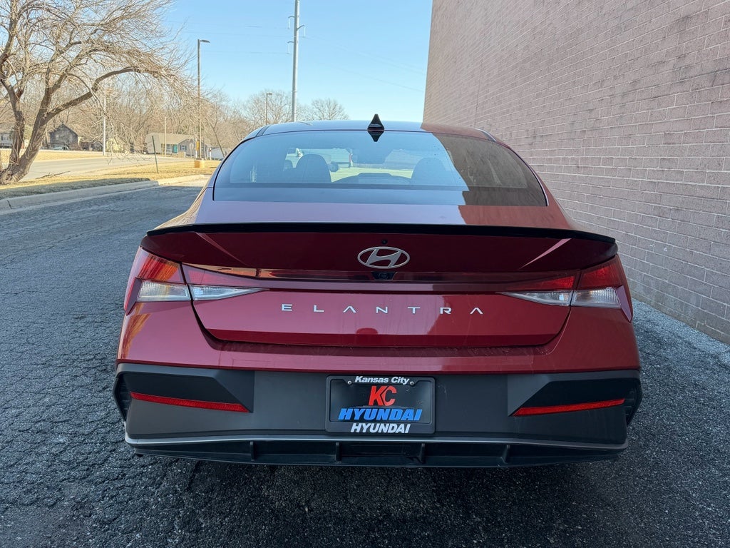 2025 Hyundai Elantra Hybrid Blue