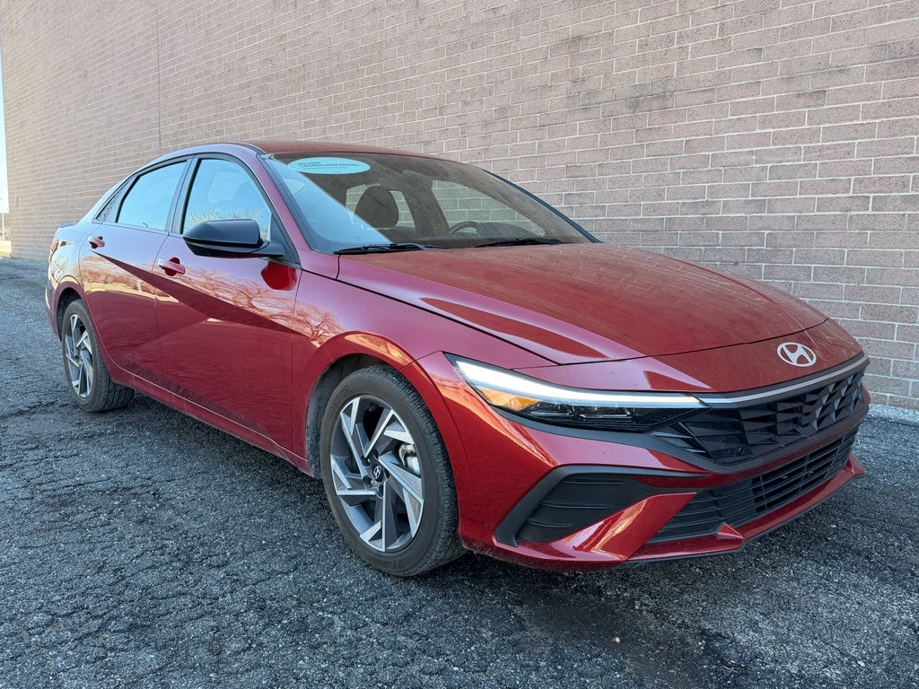 2025 Hyundai Elantra Hybrid Blue