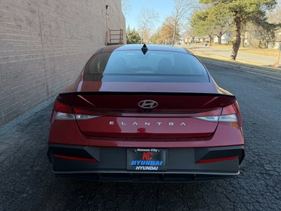2025 Hyundai Elantra Hybrid Blue