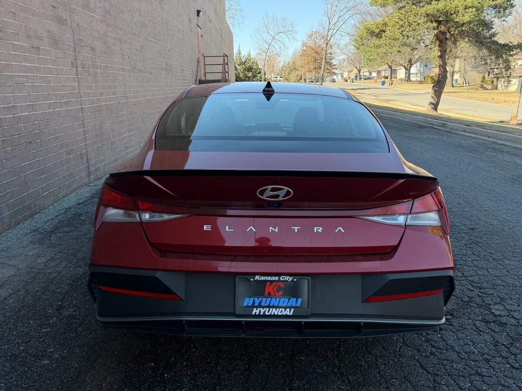 2025 Hyundai Elantra Hybrid Blue