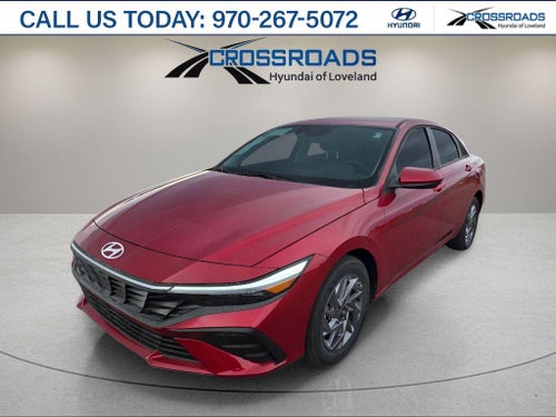 2025 Hyundai Elantra Hybrid Blue