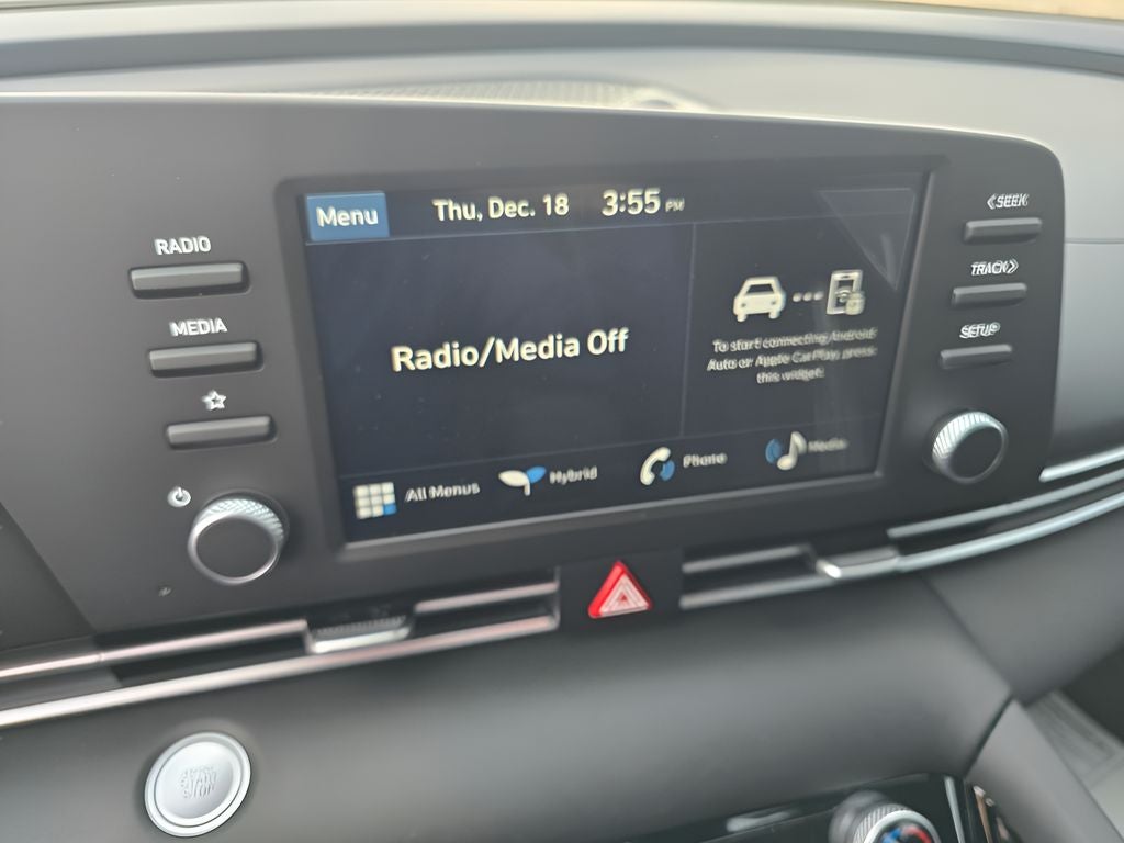 2025 Hyundai Elantra Hybrid Blue