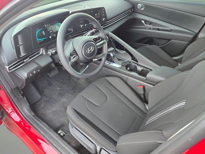 2025 Hyundai Elantra Hybrid Blue