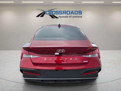 2025 Hyundai Elantra Hybrid Blue