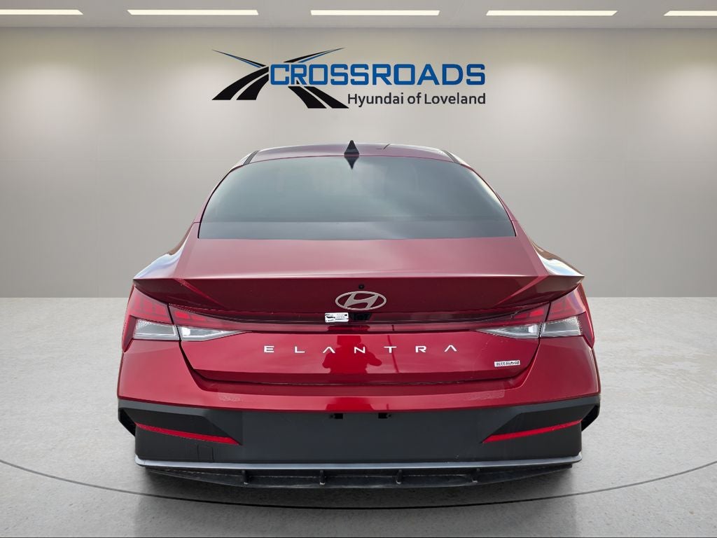 2025 Hyundai Elantra Hybrid Blue