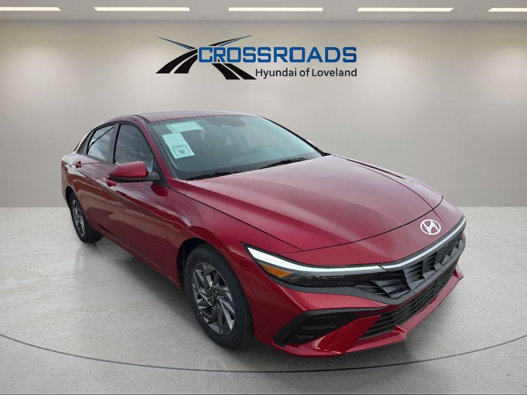 2025 Hyundai Elantra Hybrid Blue