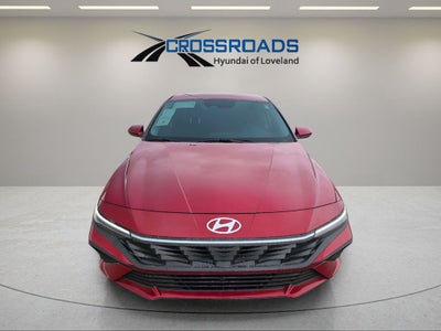 2025 Hyundai Elantra Hybrid Blue