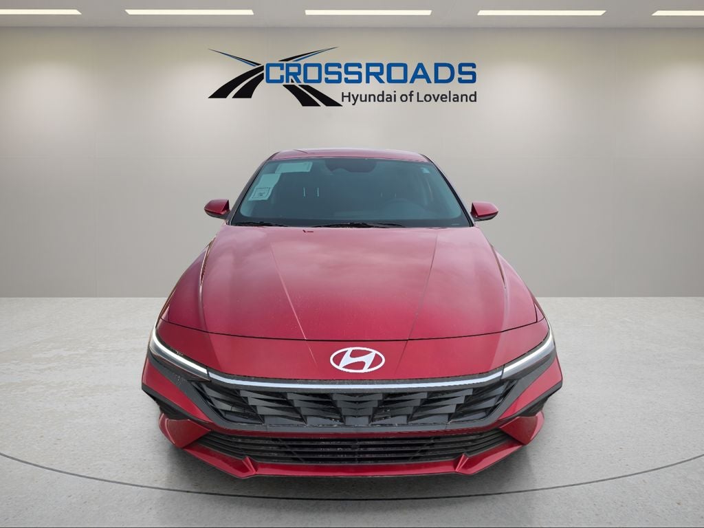 2025 Hyundai Elantra Hybrid Blue