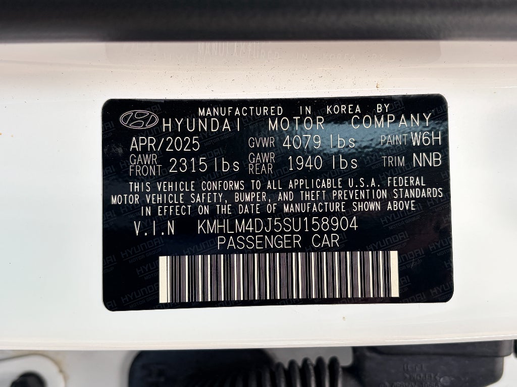 2025 Hyundai Elantra Hybrid SEL Sport