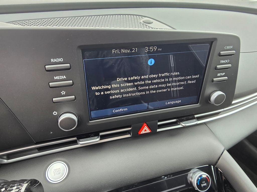 2026 Hyundai Elantra Hybrid Blue