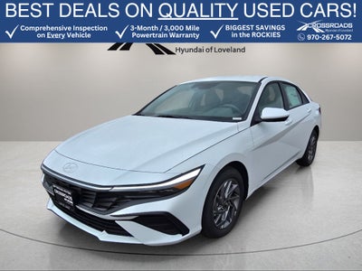 2026 Hyundai Elantra Hybrid Blue