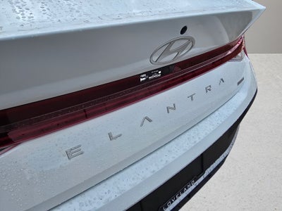 2026 Hyundai Elantra Hybrid Blue
