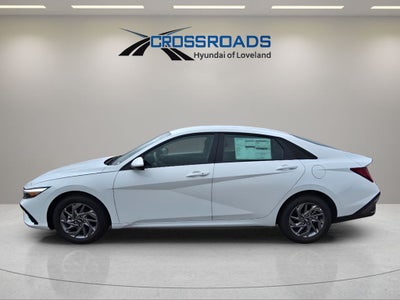 2026 Hyundai Elantra Hybrid Blue