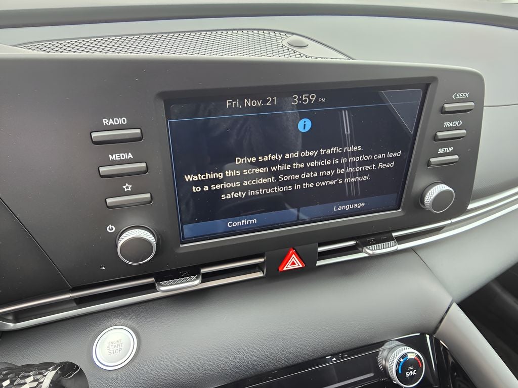 2026 Hyundai Elantra Hybrid Blue