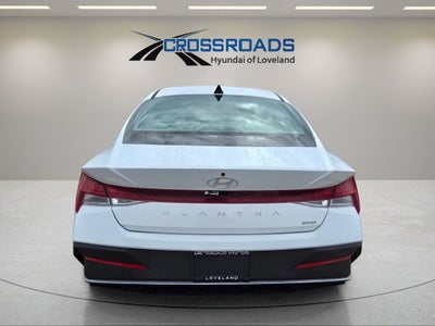 2026 Hyundai Elantra Hybrid Blue