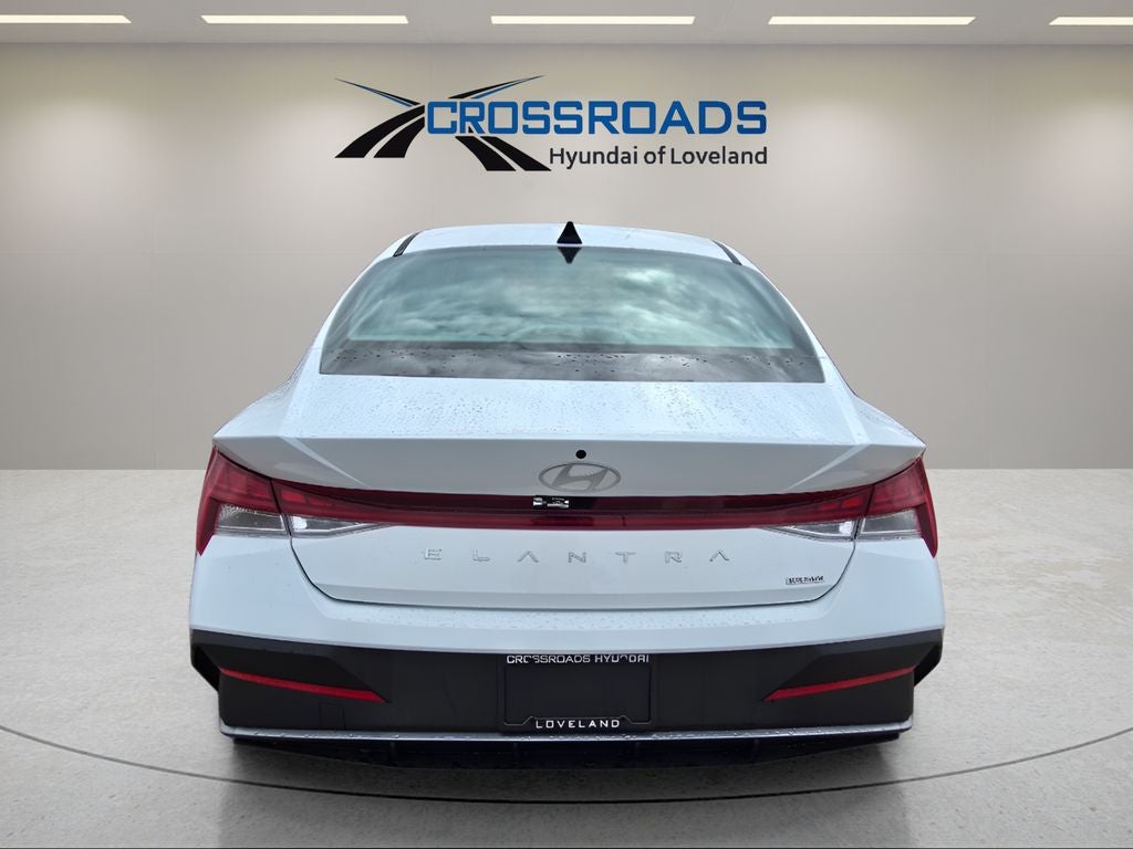 2026 Hyundai Elantra Hybrid Blue