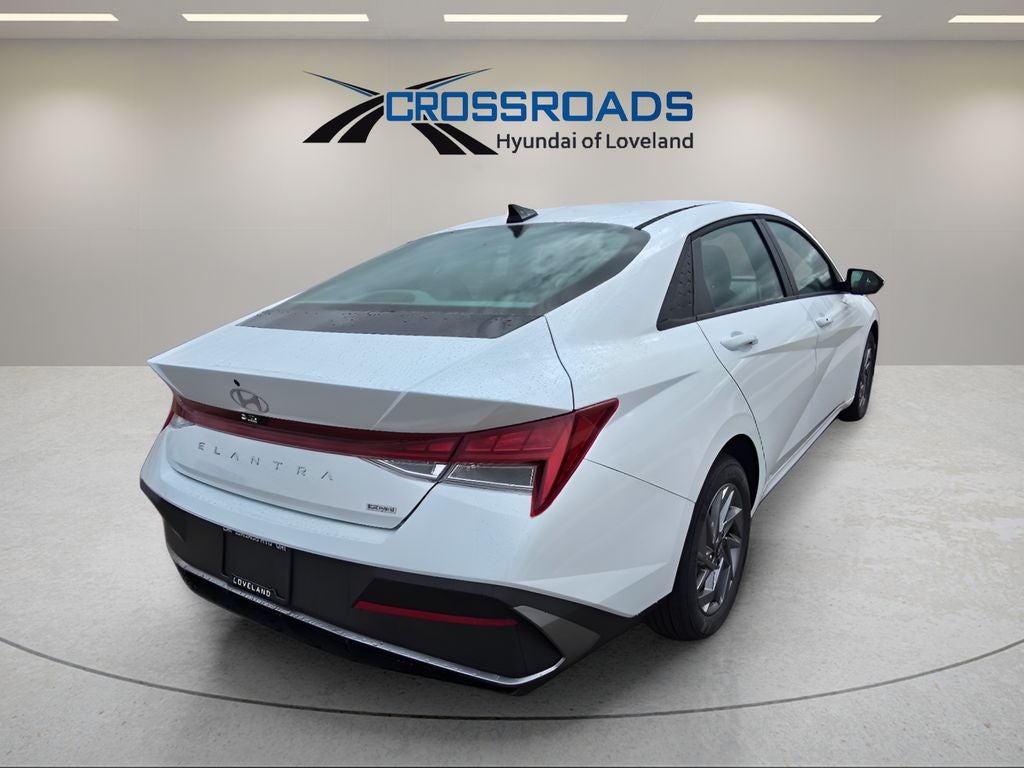 2026 Hyundai Elantra Hybrid Blue