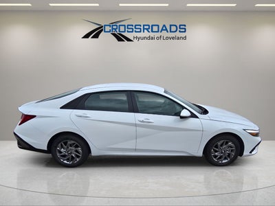 2026 Hyundai Elantra Hybrid Blue