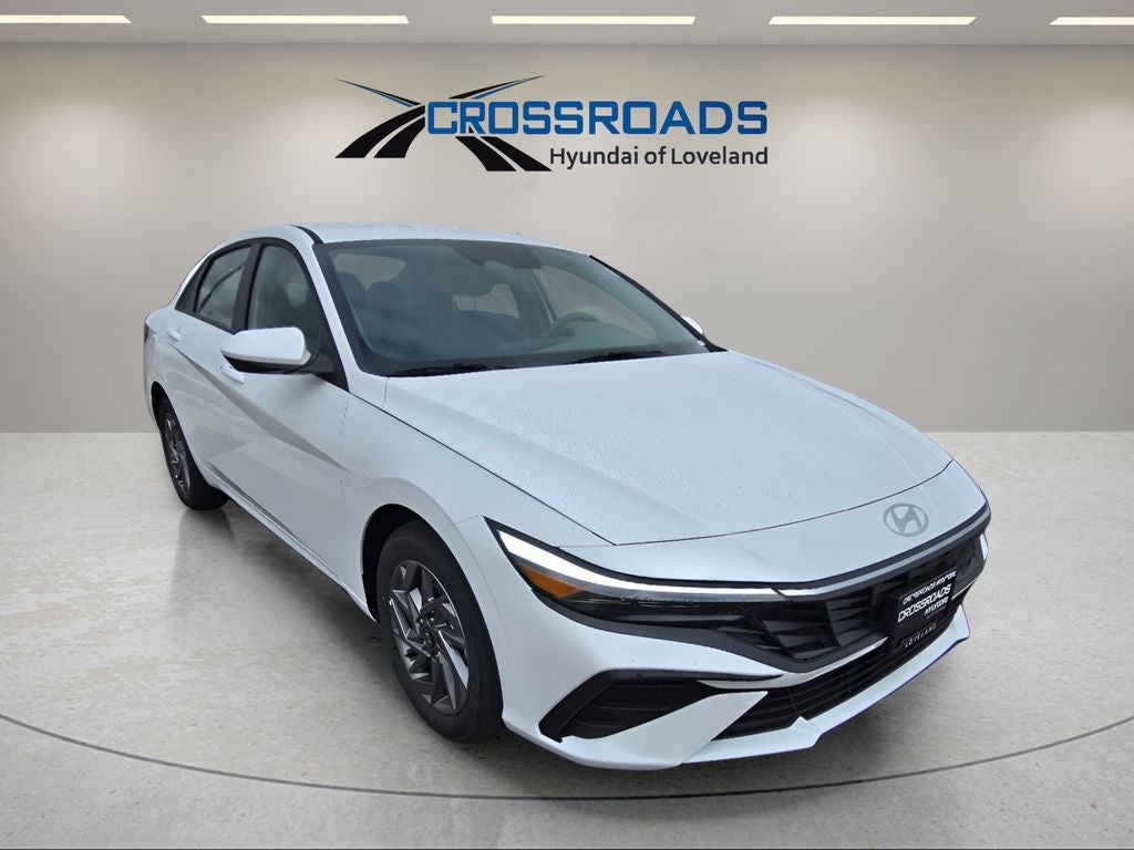 2026 Hyundai Elantra Hybrid Blue