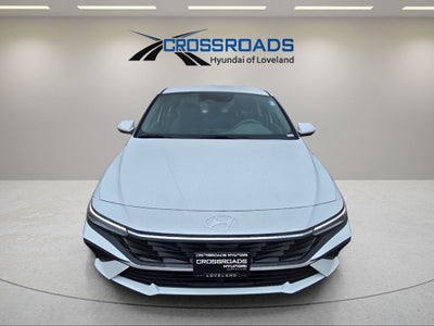 2026 Hyundai Elantra Hybrid Blue