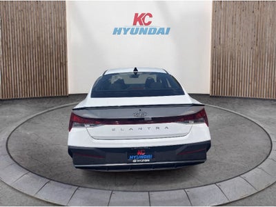 2025 Hyundai Elantra Hybrid Blue