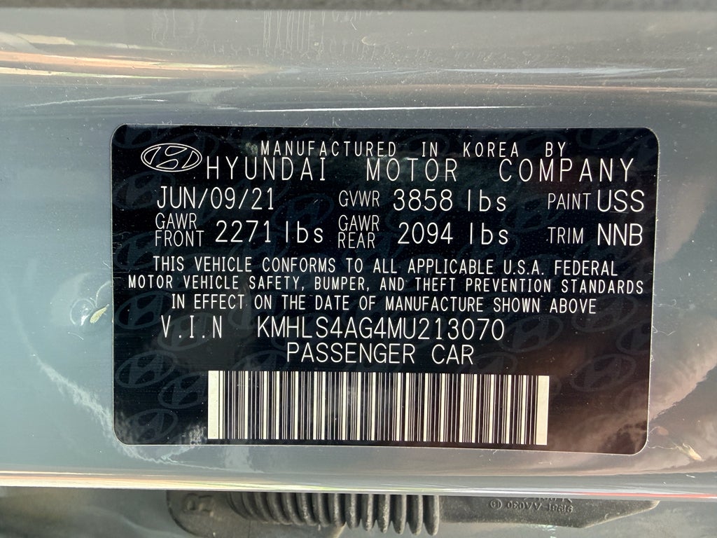 2021 Hyundai Elantra SEL