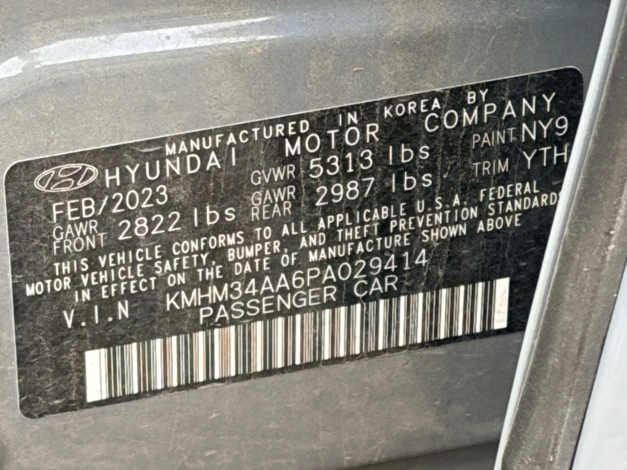 2023 Hyundai IONIQ 6 SEL