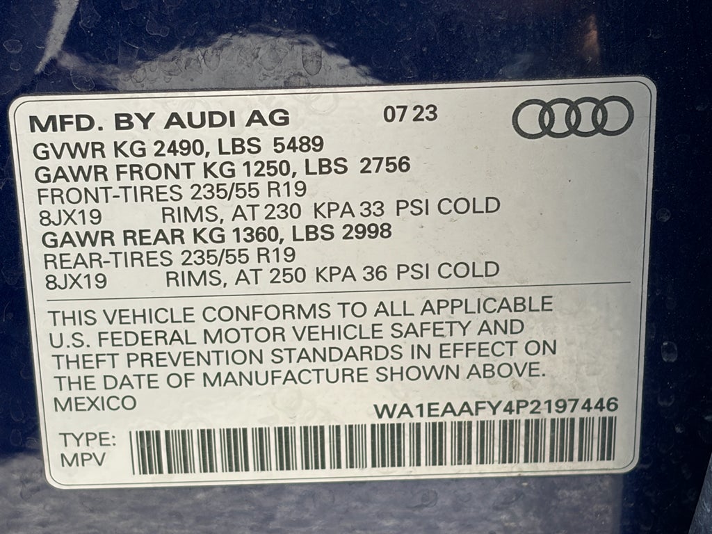 2023 Audi Q5 S line Premium Plus