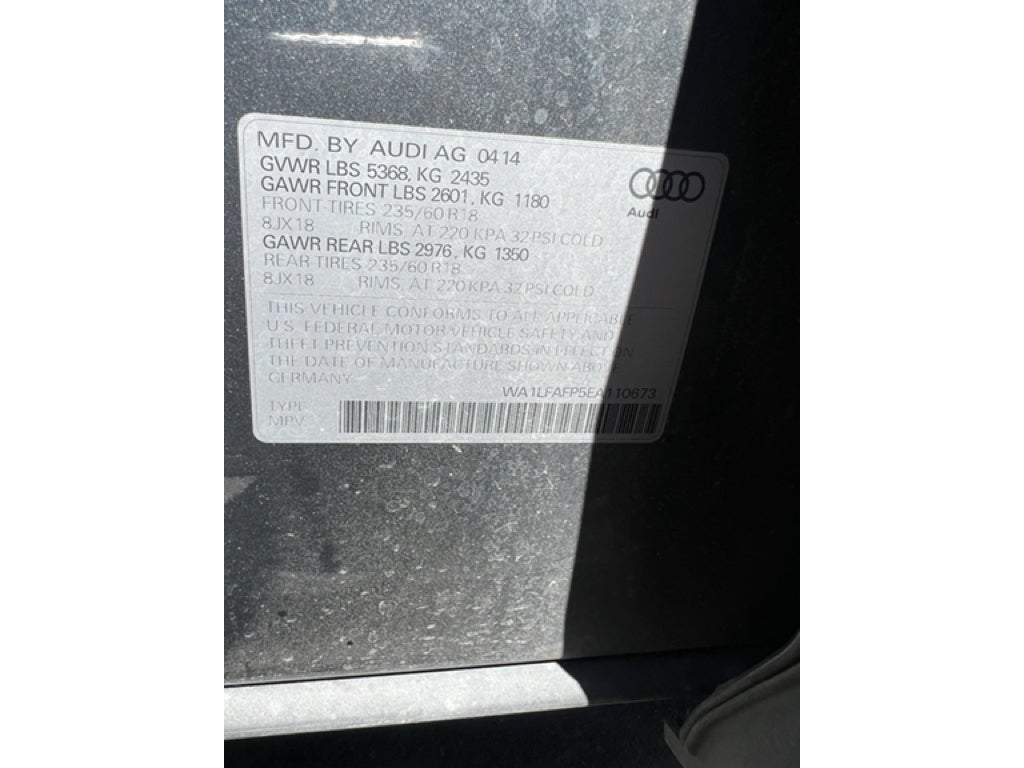 2014 Audi Q5 Premium Plus